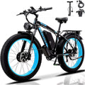 2026 NewKETELES Electric Bike for Adults, Peak 4000W Dual Motor Ebike"26" Fat Tire Electric Mountain bike, 48V 23AH Removable Battery UL 2849.