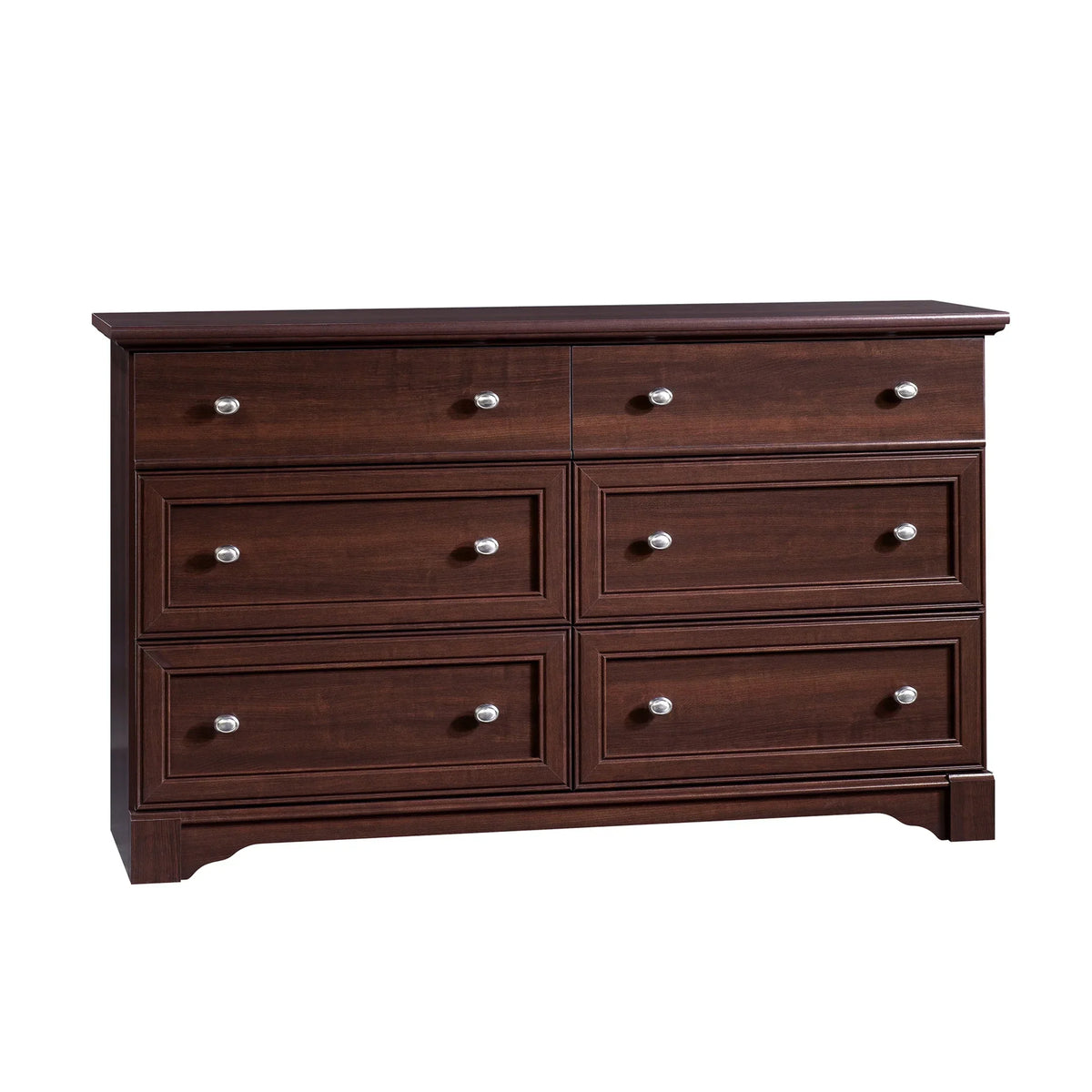 2026 NewSauder Palladia 6-Drawer Bedroom Dresser, Vintage Oak Finish