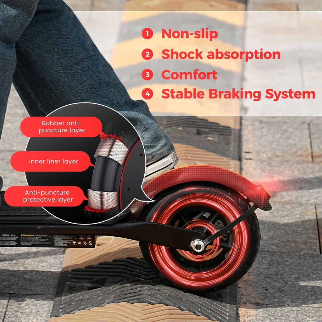 2026 NewiScooter Electric Scooter Adult, 350W Motor, 21 Miles Long Range, 19 mph & 8.5" Pneumatic tire Folding Commuter Electric Scooter for Adults & Teens, Superior Performance Smart App & Dual Braking
