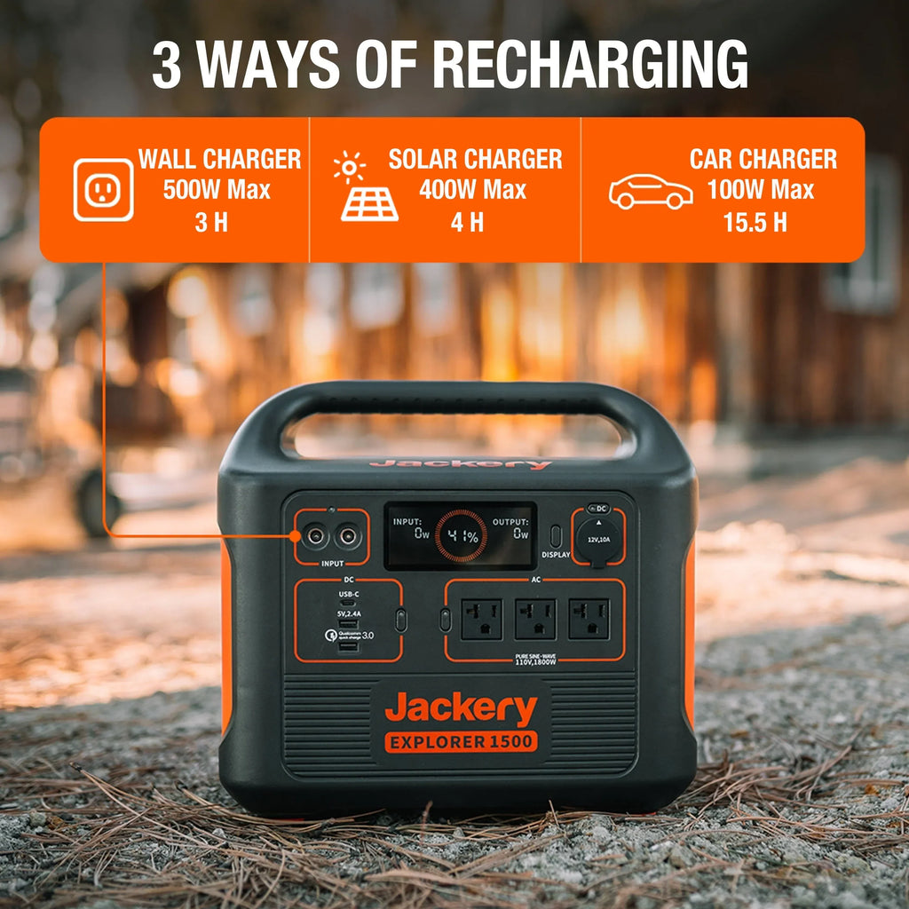 2026 NewJackery Explorer 1500 Portable Power Station