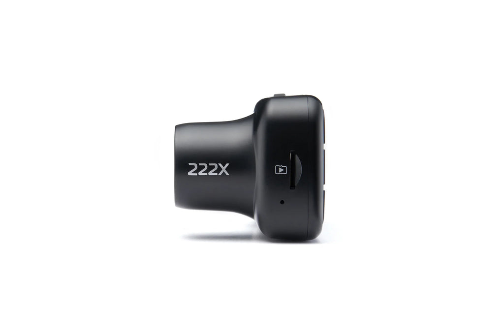2026 NewNextbase 222X Compact Dual Dash Cam Front & Rear 2.5" HD IPS Screen, 1080p Full HD, 6 Layer Lens, Black, 0.17 lbs assembled.