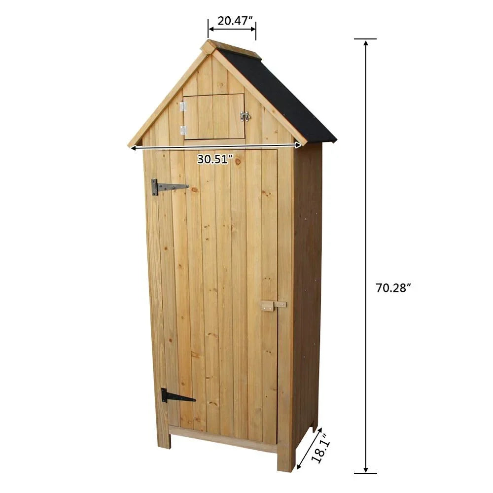 2026 NewWinado 70" Wooden lockers with Firwood Single Door Durable