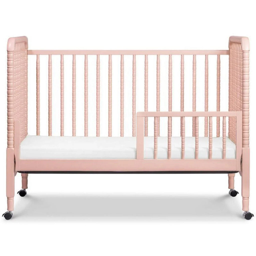 2026 NewDaVinci Jenny Lind 3-in-1 Convertible Crib in Pink Blush