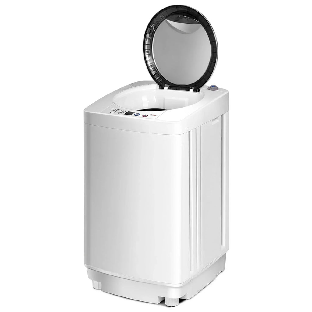 2026 NewCostway Full-Automatic Laundry Wash Machine Washer Spinner Drain Pump