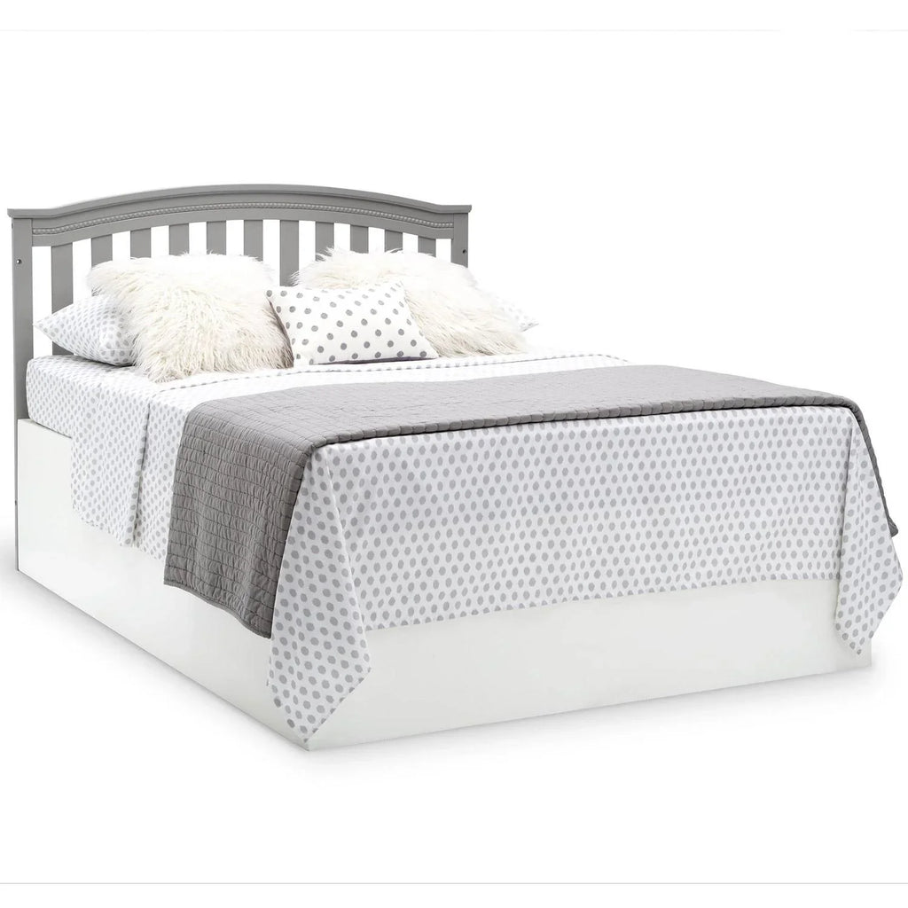 2026 NewDelta Children Waverly 6-in-1 Convertible Baby Crib. Grey