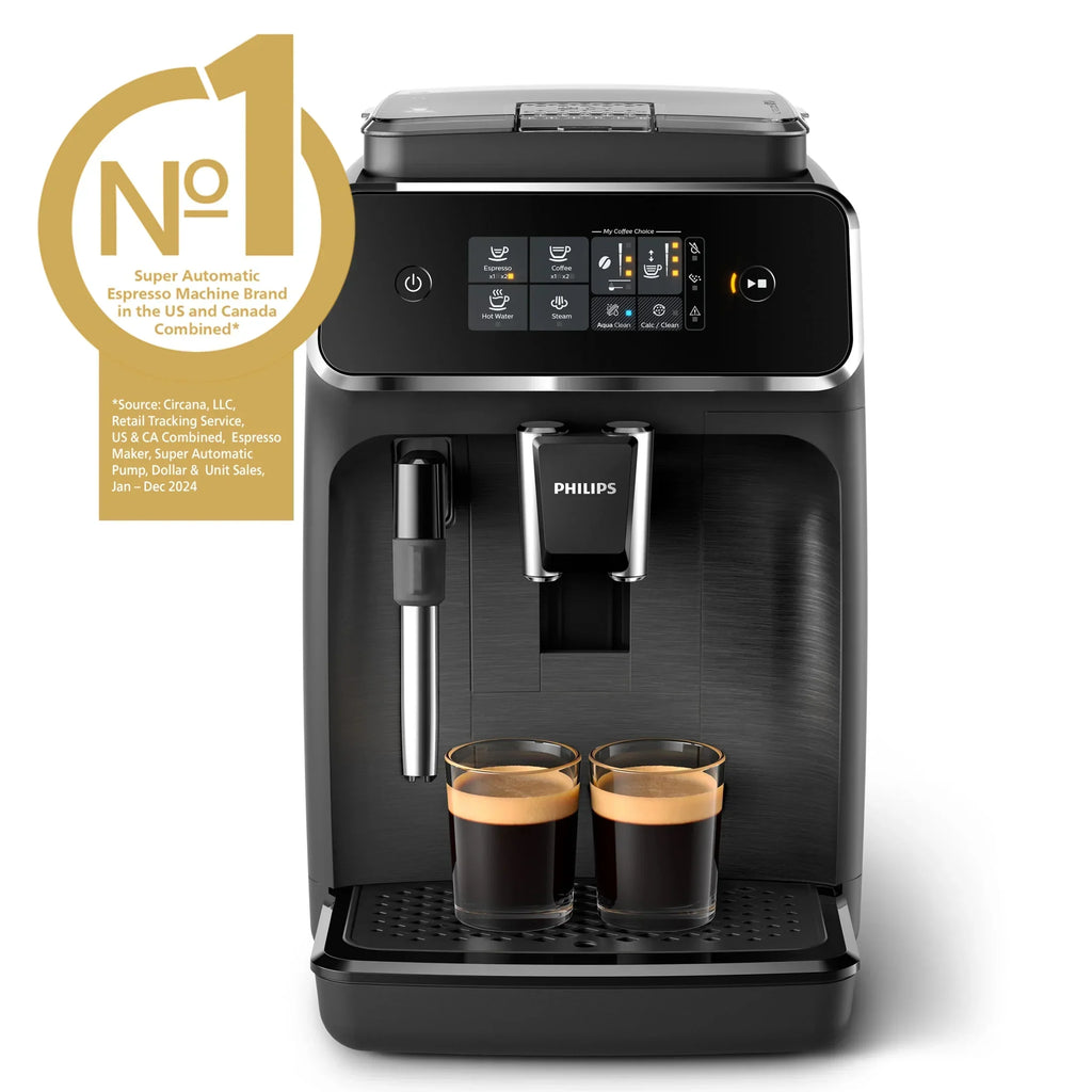 2026 NewPhilips 2200 Fully Automatic Espresso and Coffee Machine with Milk Frother, Black
