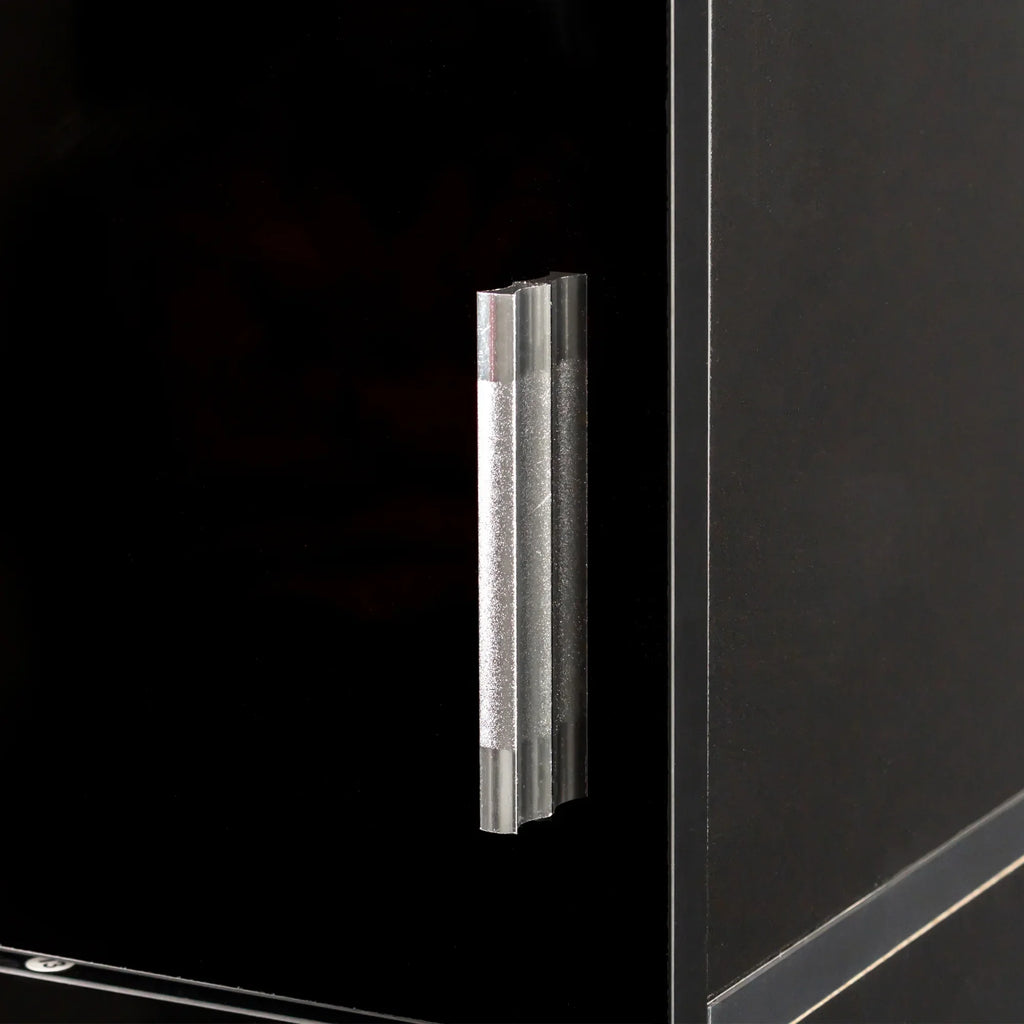 2026 NewSlim Tall Storage Cabinet,Pantry Cabinet with Doors Shelves Small Space for Kitchen Living Room Bathroom