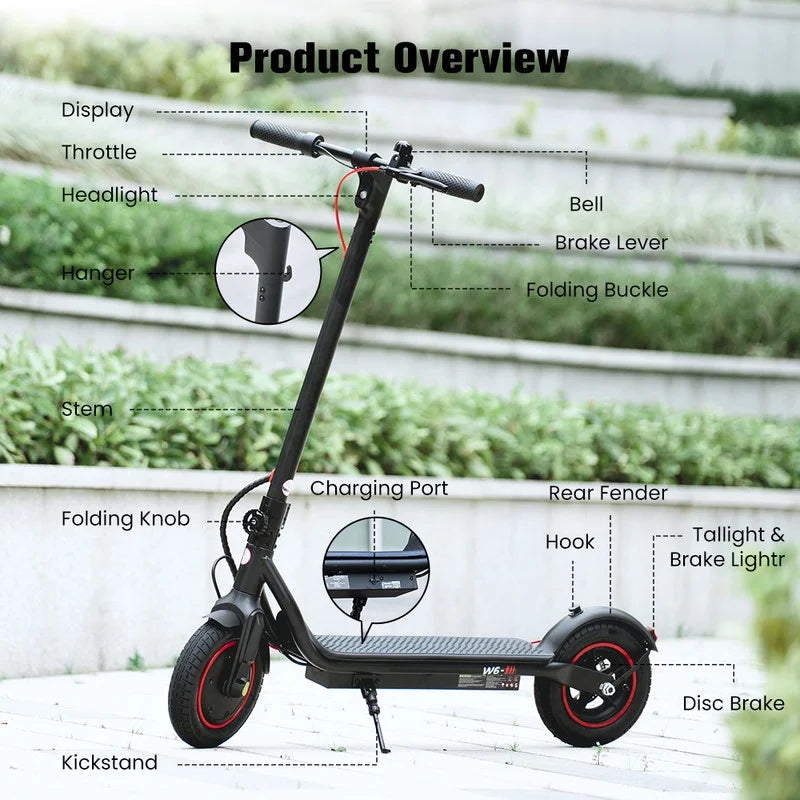 2026 NewiScooter Electric Scooter Adult, 350W Motor, 21 Miles Long Range, 19 mph & 8.5" Pneumatic tire Folding Commuter Electric Scooter for Adults & Teens, Superior Performance Smart App & Dual Braking