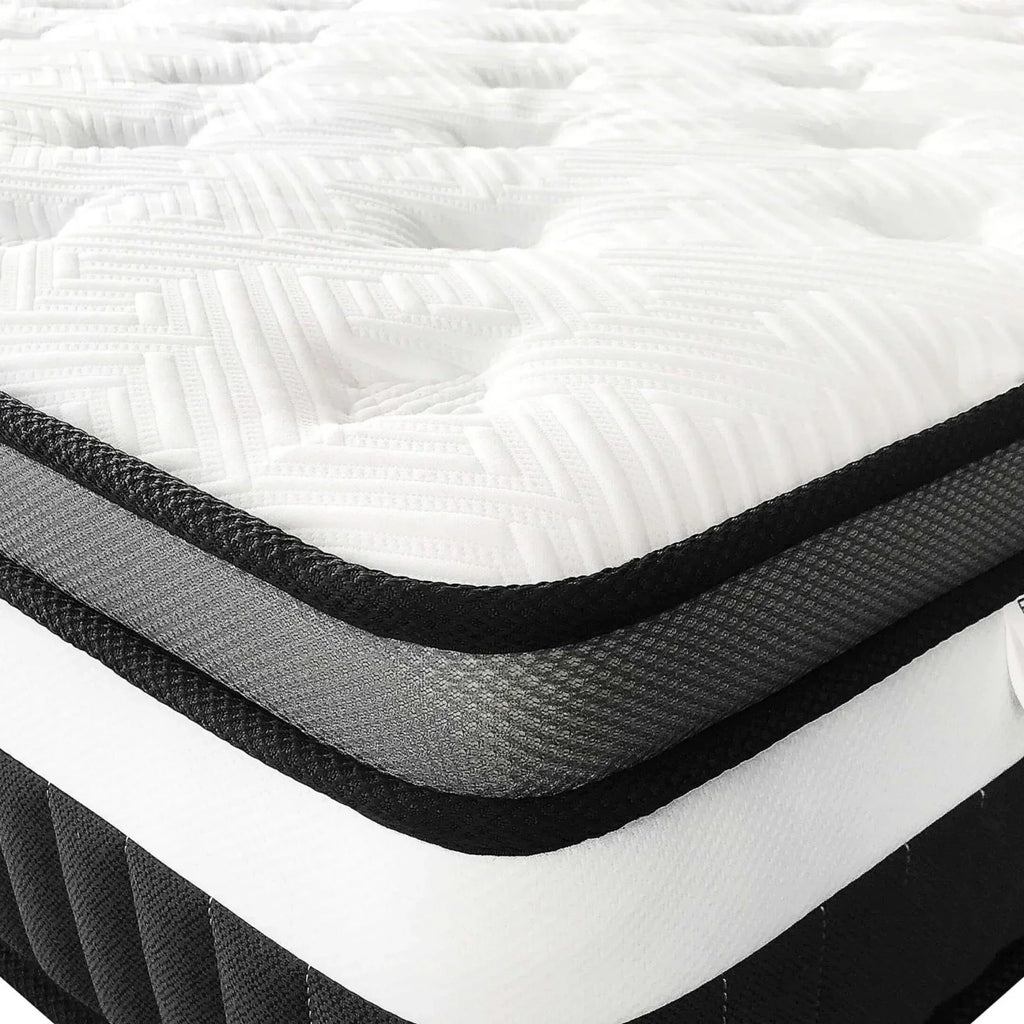 2026 NewQueen Size Mattress in a Box, 14 Inch Gel Memory Foam Mattress for Cool Night & Pressure Relief, Medium Plush Feel with Motion Isolating, Breathable Fabric
