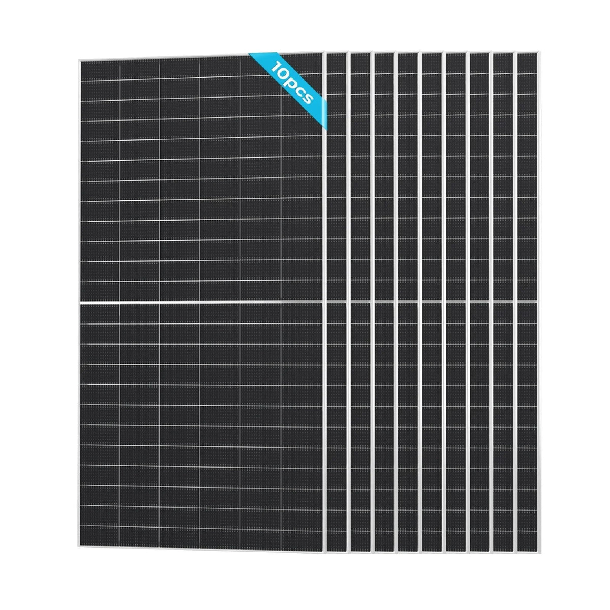 2026 NewRenogy 4pcs 590 Watt Solar Panel, 12V/24V Bifacial N-Type Monocrystalline Solar Panel for Homes Roof RV Boat Camping