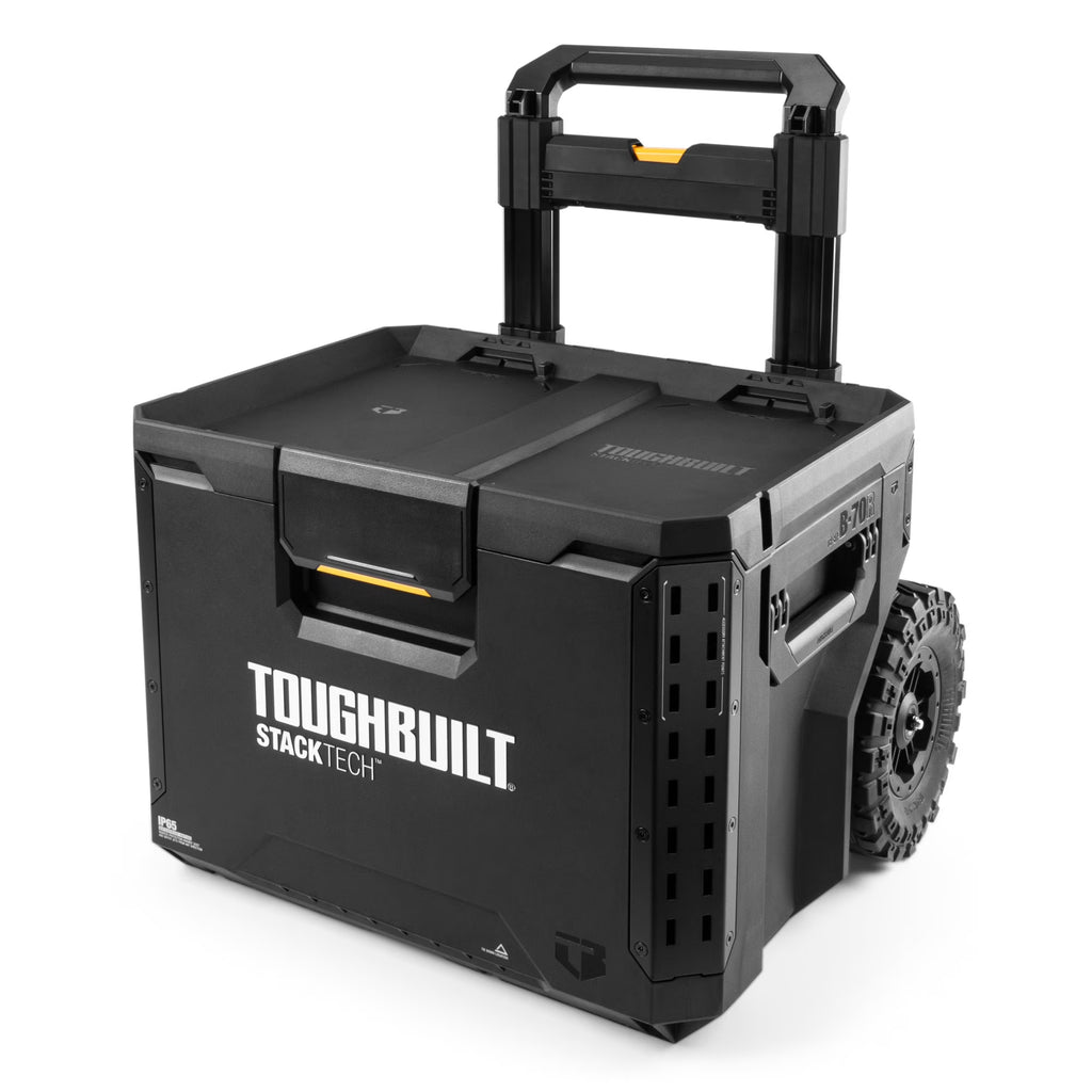 2026 NewToughBuilt Portable 2-in-1 Rolling Tool Box with Wheels & Stackable Design