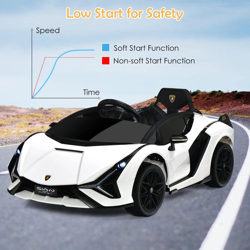 2026 Lamborghini Licenciado Eléctrico con Suspensión y Bluetooth