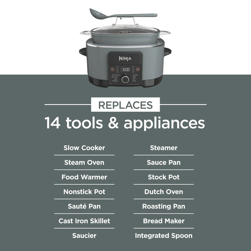 2026 NewNinja Foodi 8.5 Qt PossibleCooker PRO,Gray, MC1001