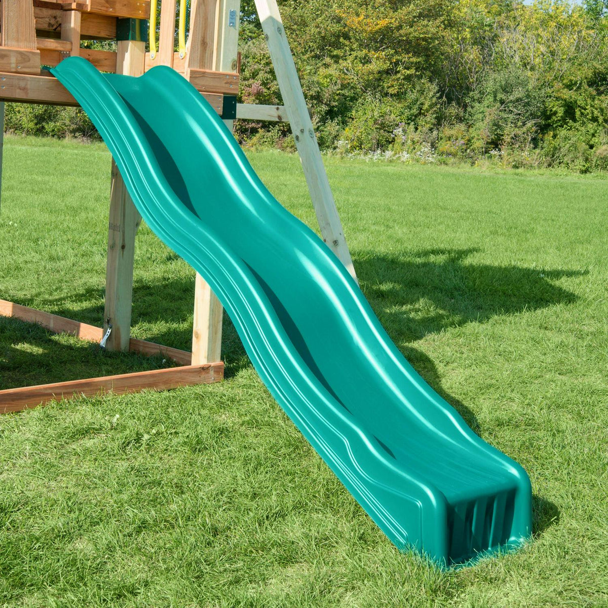 2026 NewSwing-N-Slide 4 Foot Cool Wave Slide with Lifetime Warranty. Green