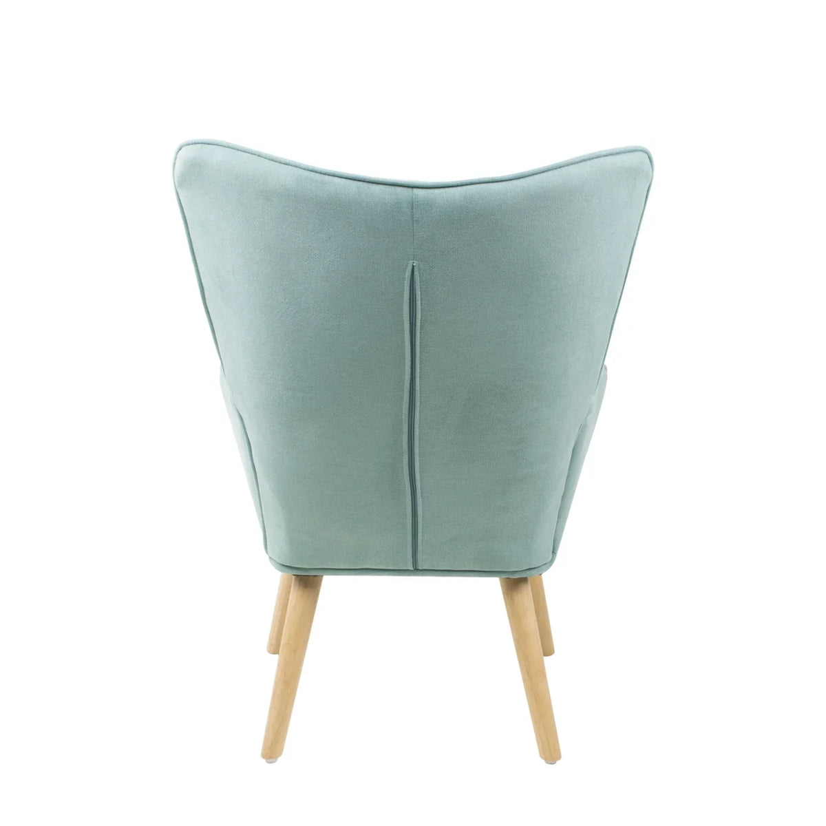 2026 NewModern Accent Chair with Solid Wood Legs and High Wing Backrest, Side Chair Set with Ottoman, Comfy Side Armchair for Living Room, Reading Room, Bedroom, Colorful Patchwork