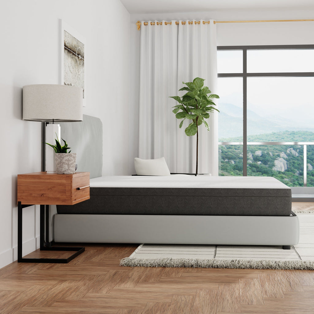 10 Inch Gel Infused Memory Foam Mattress With Edge Support Medium Firm