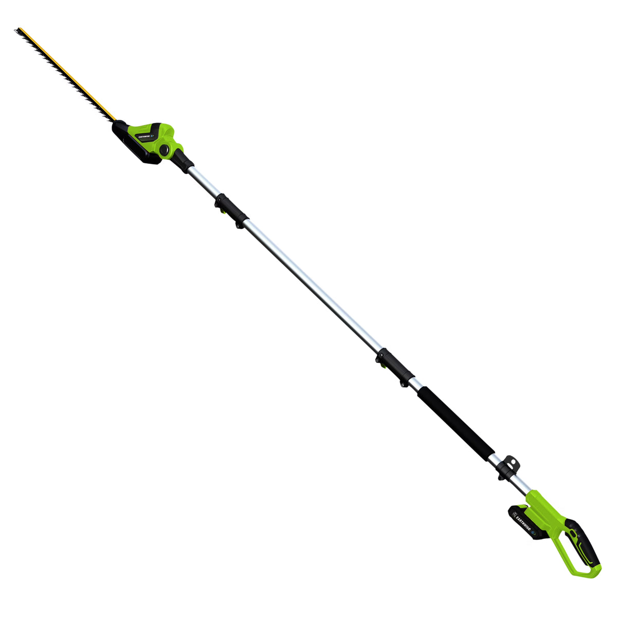 2026 NewEarthwise LPHT12022 20" Cordless Electric 20 Volt Pole Hedge Trimmer (2Ah Battery and Charger Include)