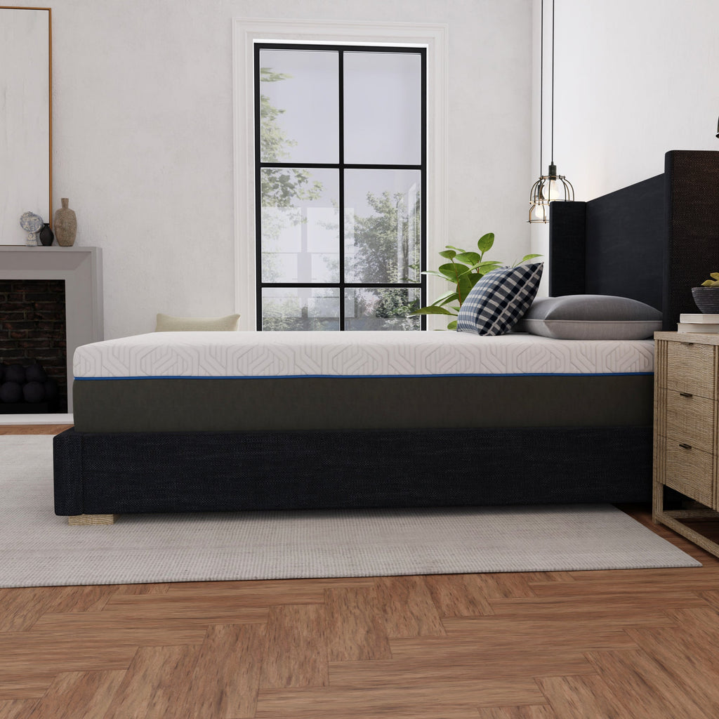12 Inch Gel Infused Memory Foam Mattress Firm Support Cooling Comfort