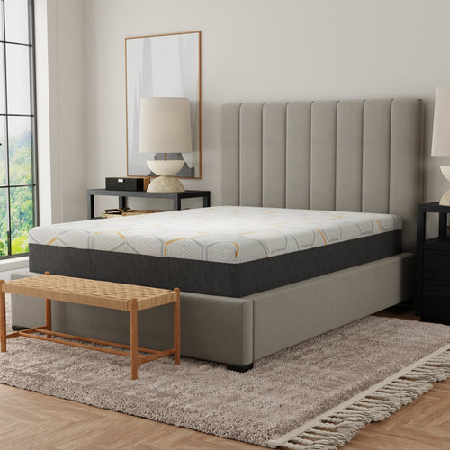 12 Inch Copper Gel Infused Memory Foam Mattress Premium Cooling Support