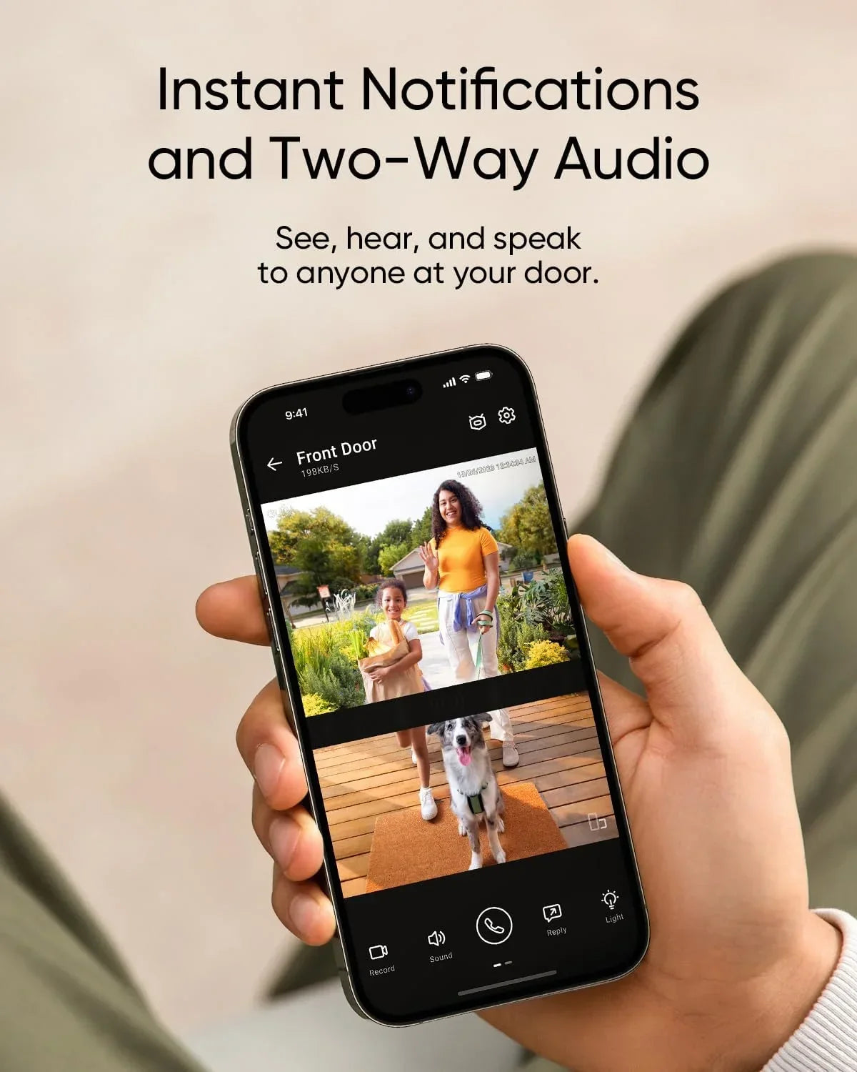 2026 Neweufy Security Video Doorbell E340, Dual Cameras with Delivery Guard, 2K Camera