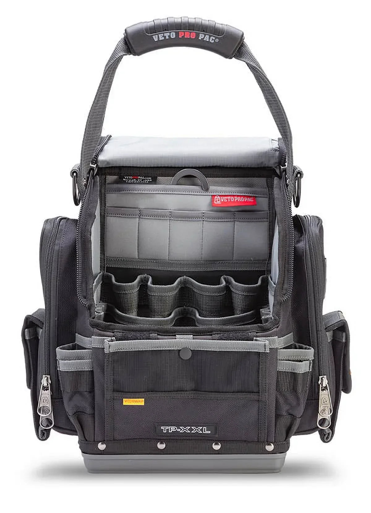2026 NewVETO Padded Tool Bags, Polypropylene Plastic Black