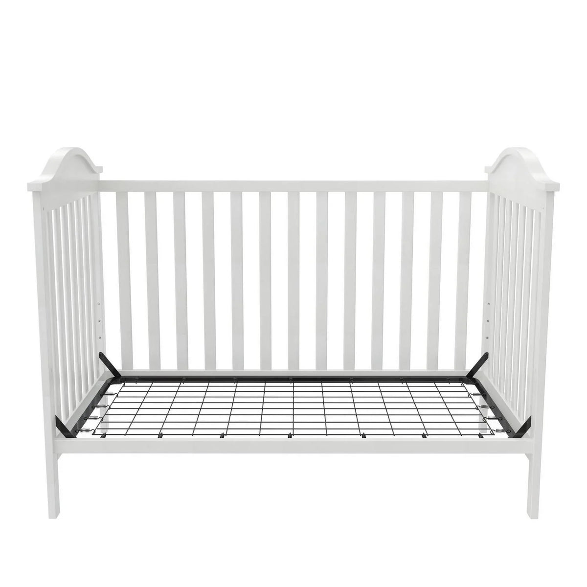 2026 NewBaby Relax Adele 3-in-1 Convertible Crib. White