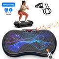2026 NewLNOW Full Body Vibration Plate Exercise Machine for Lymphatic Drainage, Muscle Toner with Bluetooth & Massage Pedals, Workout Vibration Platform for Home Fitness 400lbs