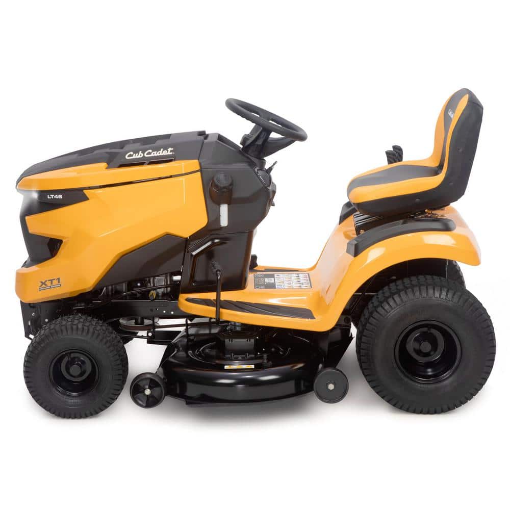 2026 Tractor cortacésped autopropulsado a gasolina XT1 Enduro LT de 46 pulgadas, 23 HP, motor V-Twin Kohler Serie 7000, transmisión hidrostática.