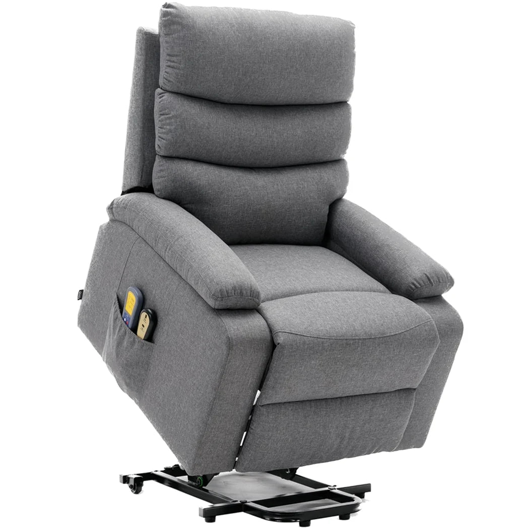 2026 Sillón Eléctrico Levanta Personas Reclinable con MASAJE
