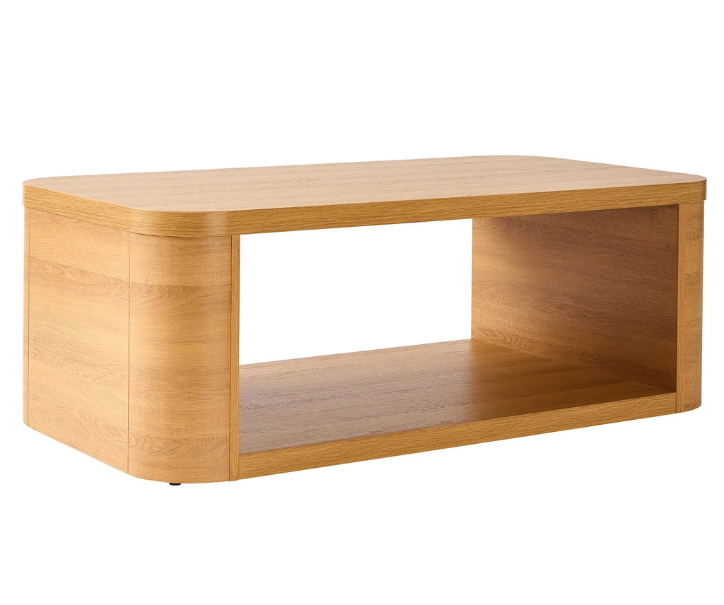 2026 NewBetter Homes & Gardens Juliet Coffee Table, Light Honey Finish