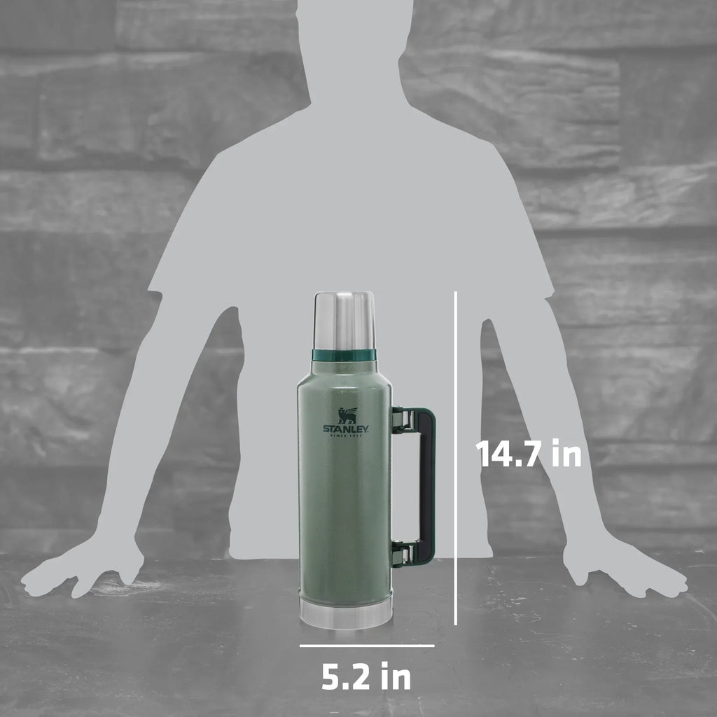 2026 NewStanley Classic Vacuum Insulated Stainless Steel Bottle, 2 qt