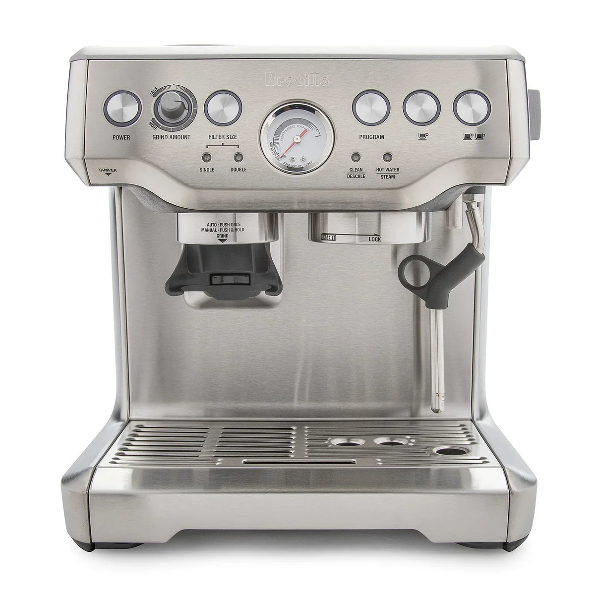2026 NewBreville BES870XL the Barista Express - Coffee machine with cappuccinatore - 15 bar - stainless steel