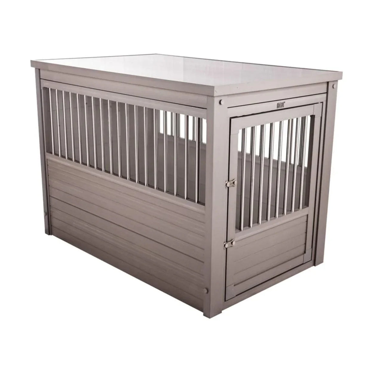 2026 NewECOFLEX® Dog Crate End Table - Grey Large