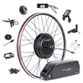 2026 NeweBikeling 48V 1500W 52V 19.2AH Rear-Rack Ebike Conversion Kit with Battery 700C Rear Electric Bike Conversion Kit | Add On Electric Bike Kit for Waterproof Design for Enhanced Performance