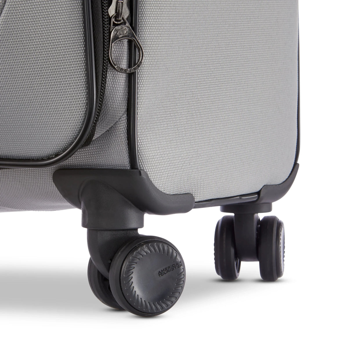 2026 NewAmerican Tourister X-Lite 3-Piece Luggage Set with Spinner Wheels - Light Grey