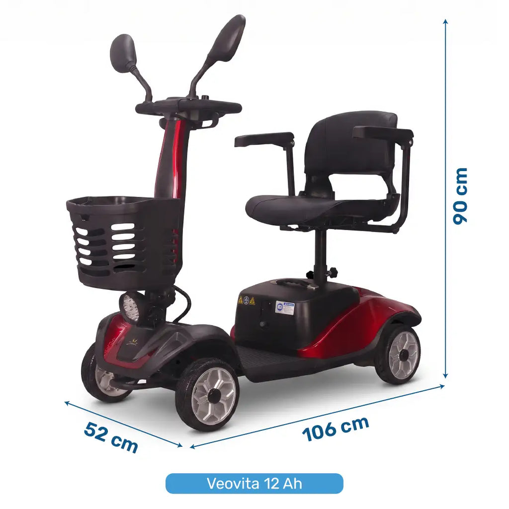 2026 Scooter Eléctrico con Batería Extraíble VEOVITA