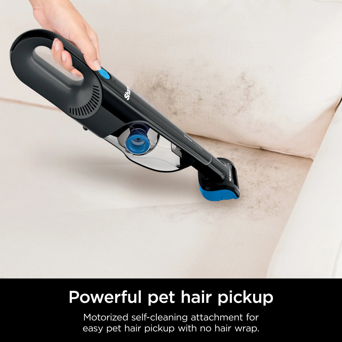 2026 NewShark UltraCyclone Cordless Handheld Vacuum, Pet-Friendly, Multi-Surface, Lightweight, with Cleaning Tools, CH950WM Black & Blue