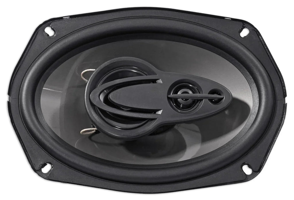 2026 New(4) Rockville RV69.4A 6x9" 1000w 4-Way Car Speakers+Quad Speaker Enclosure Box