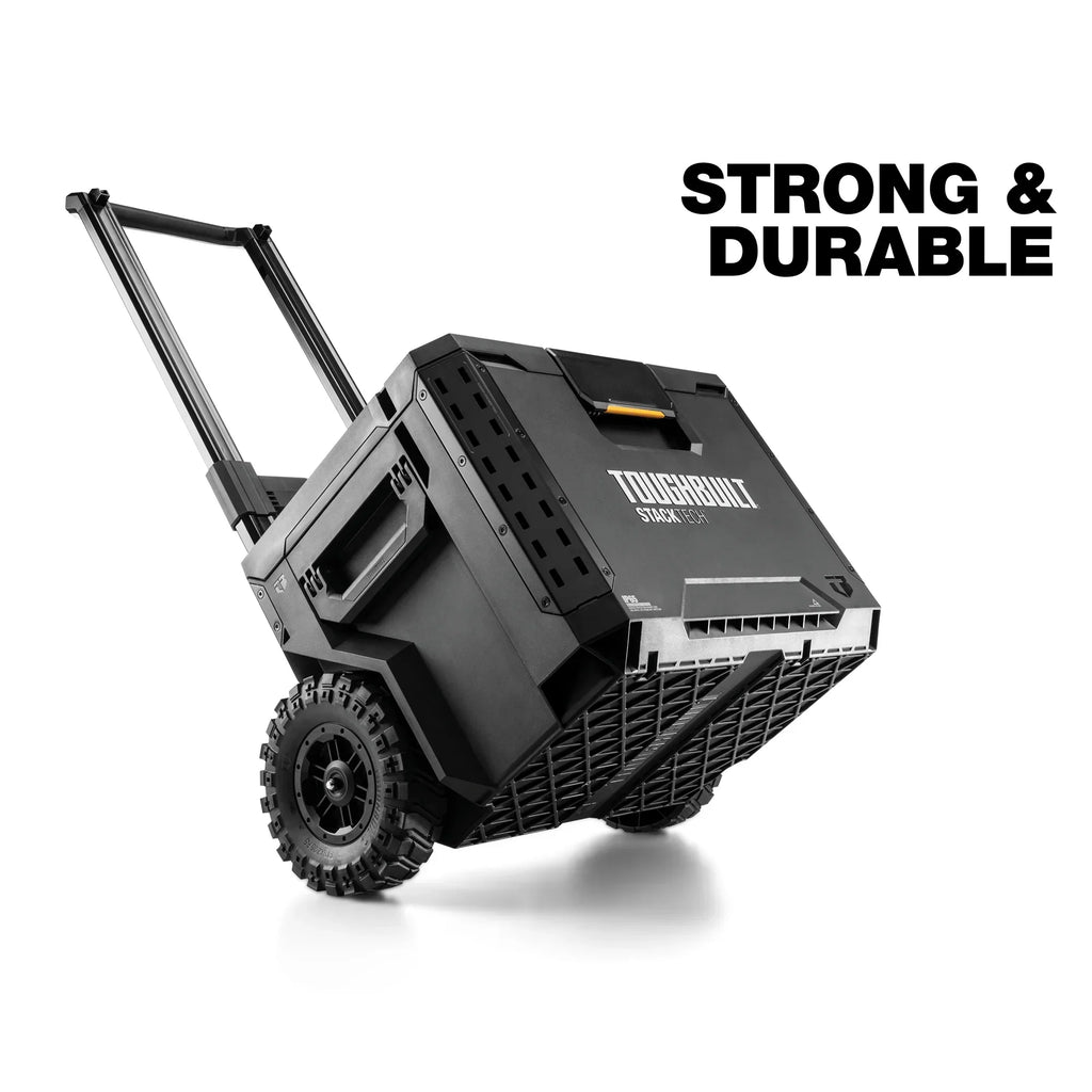 2026 NewToughBuilt Portable 2-in-1 Rolling Tool Box with Wheels & Stackable Design