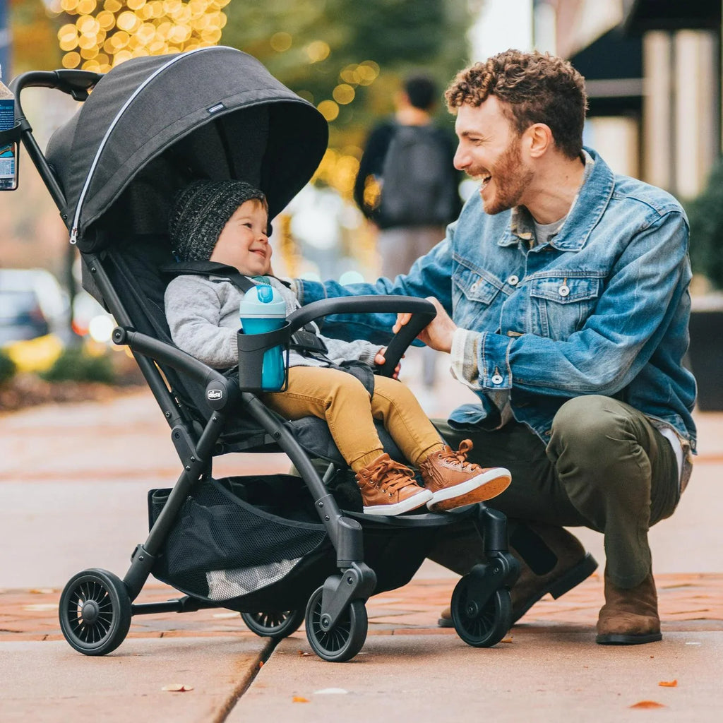2026 NewChicco Presto Compact Stroller - Graphite (Grey). New