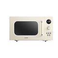 2026 NewComfee' Retro Microwave with LED digital display, 0.9 Cu. ft, 900W, Apricot, CM-M092AAT