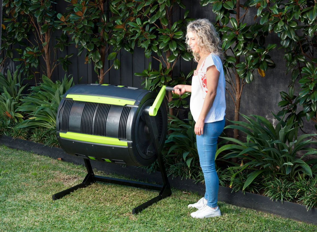 2026 NewMAZE Two Stage Compost Tumbler 65 gallons