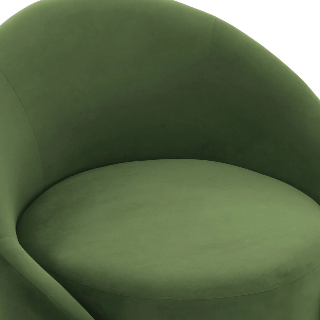 2026 New360" Swivel Accent Chair for Living Room, Boucle Barrel Armchair Single Sofa Chair Reading Chair, Sage Green