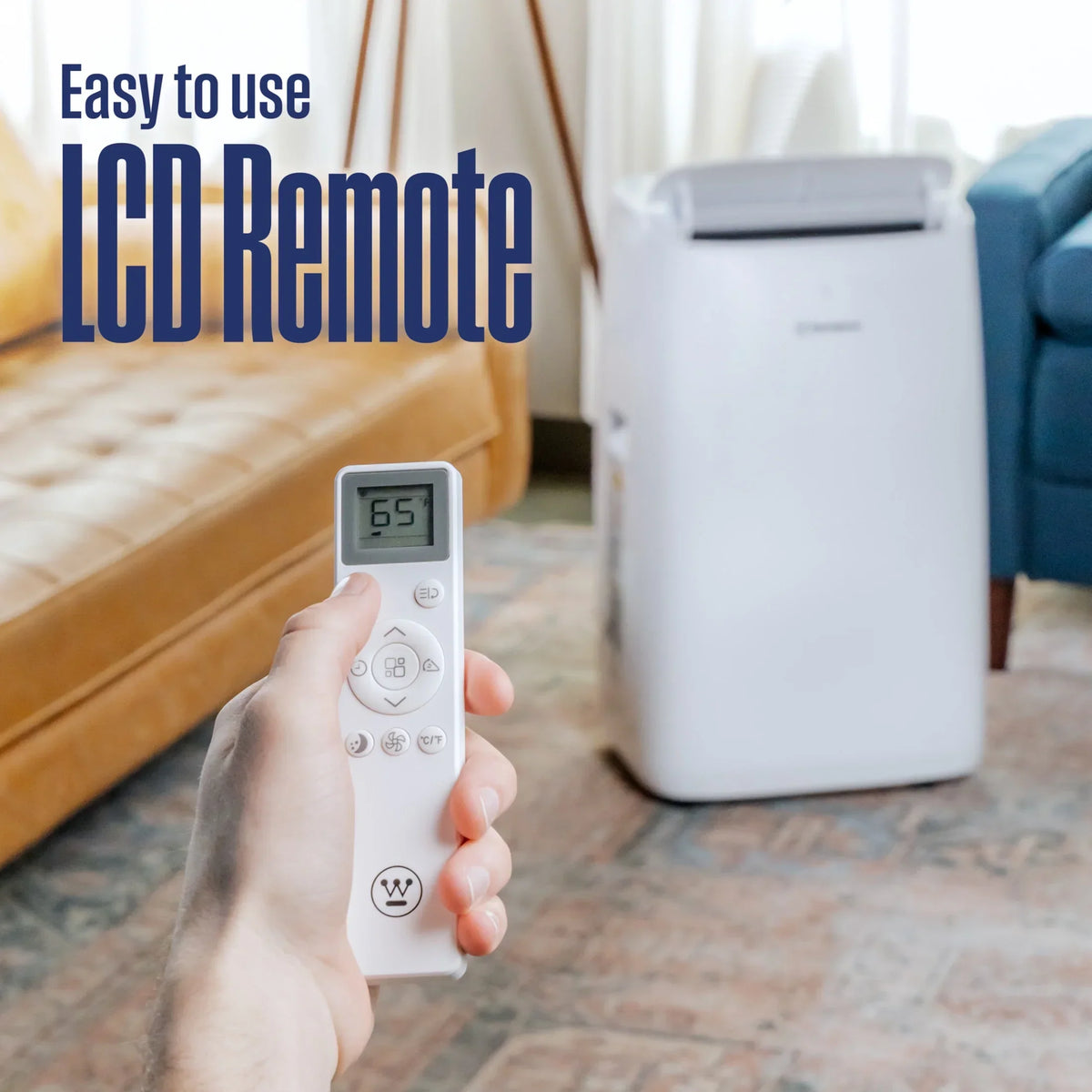 2026 NewWestinghouse 12,000 BTU Portable Air Conditioner & Dehumidifier with Remote & Smart App, up to 550 Sq Ft