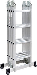 2026 TREPPE Escalera Articulada Plegable Multifunción Aluminio 4x4 Escalones