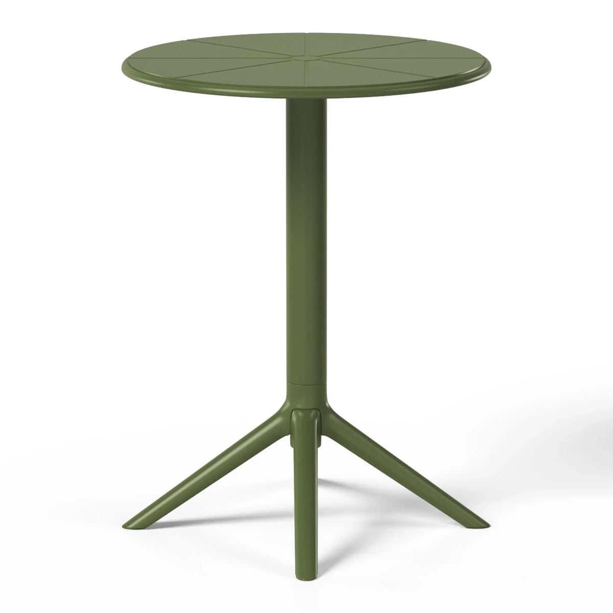 2026 NewWestinTrends Playa 3-Piece Outdoor Resin Patio Bistro Set with Stackable Patio Dining Side Chairs, Olive Green