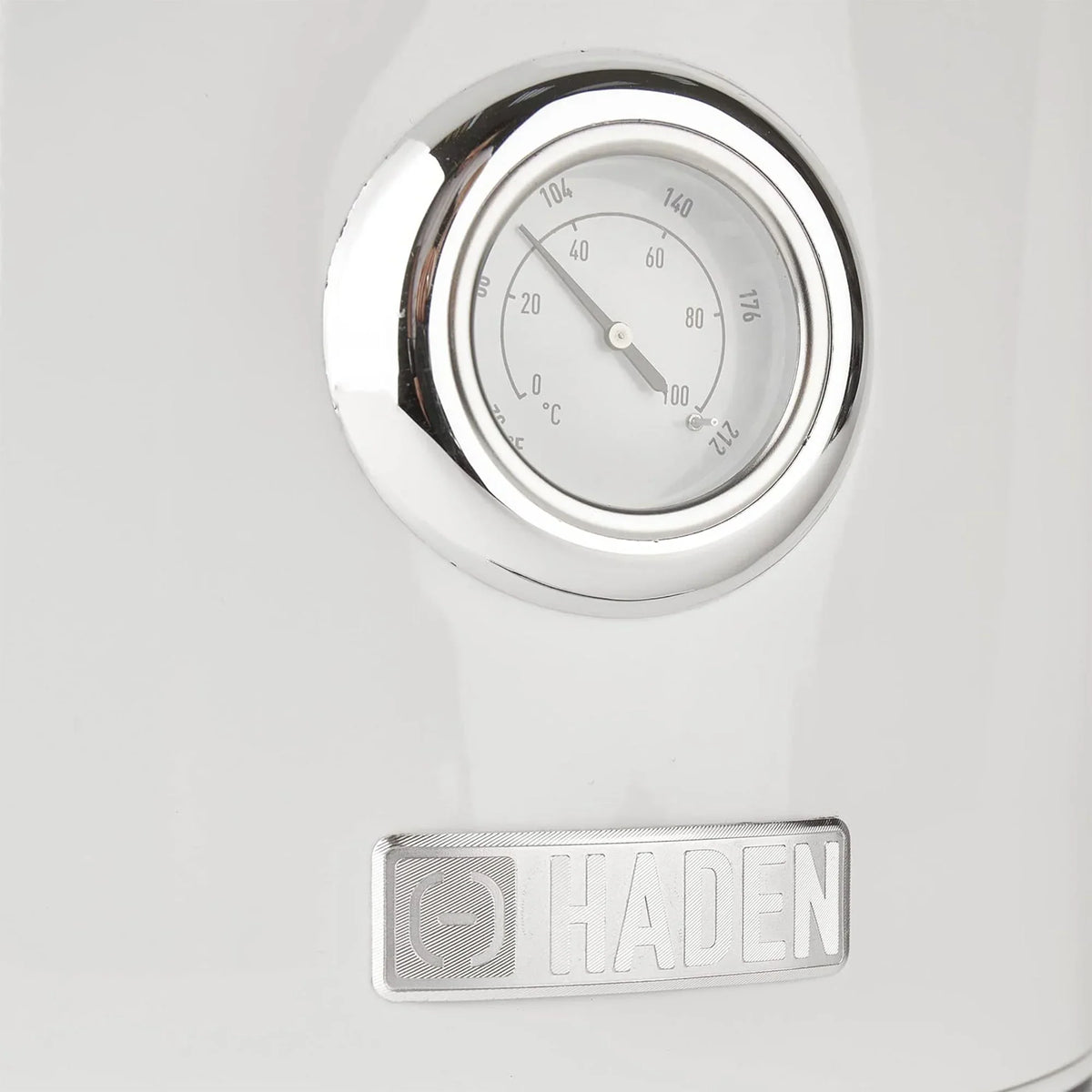 2026 NewHaden Dorset 1.7 Liter Electric Water Kettle with Base, Putty & Chrome