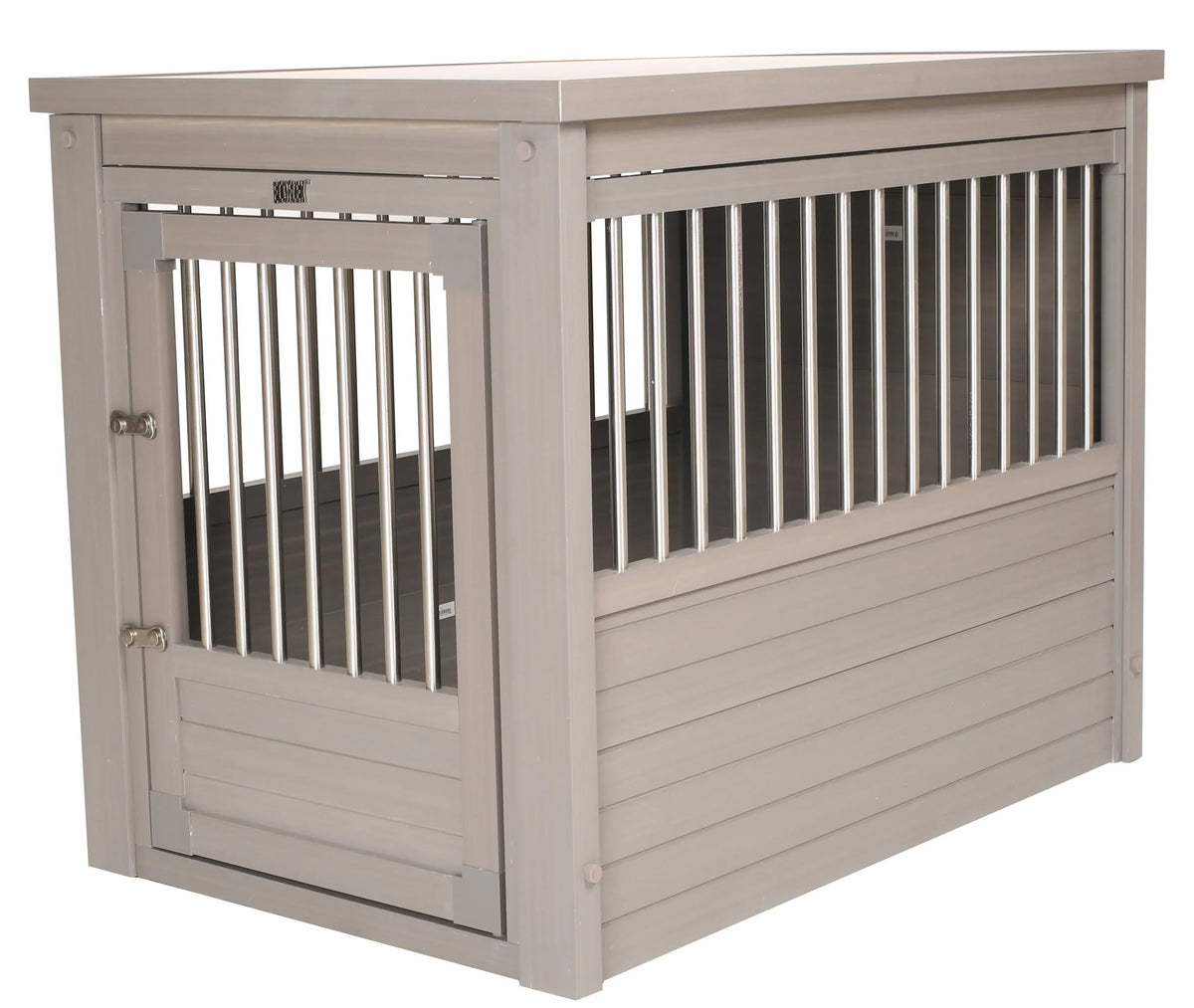 2026 NewECOFLEX® Dog Crate End Table - Grey Large