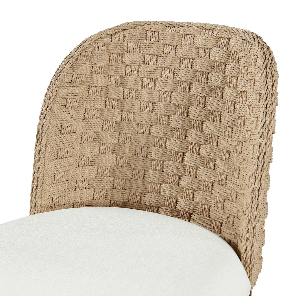 2026 NewMy Texas House Saylor Farmhouse Dining Chair Set, Natural Wood, Set of 2
