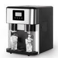2026 NewTABU 40Lbs/24H Countertop Ice Maker Machine,3 in 1 Ice Maker with Water Dispenser,Crushed Ice,Black